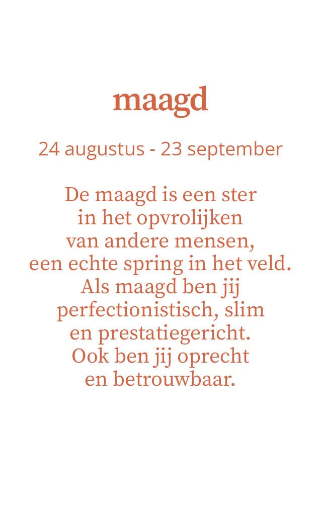 Sterrenbeeld kaars met edelstenen - Maagd