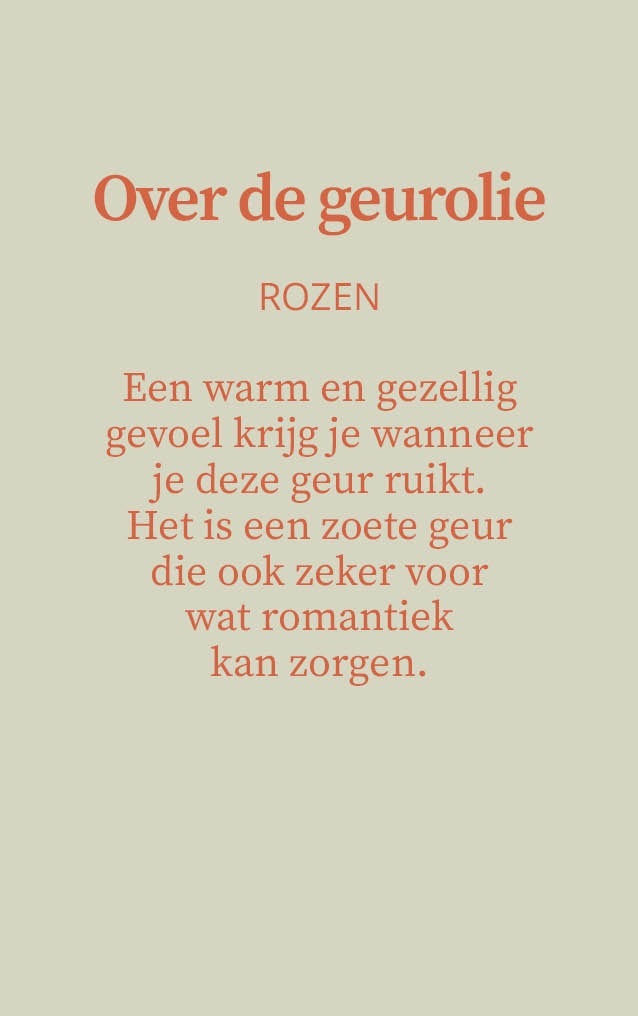 Geurkaars met edelstenen - Liefde