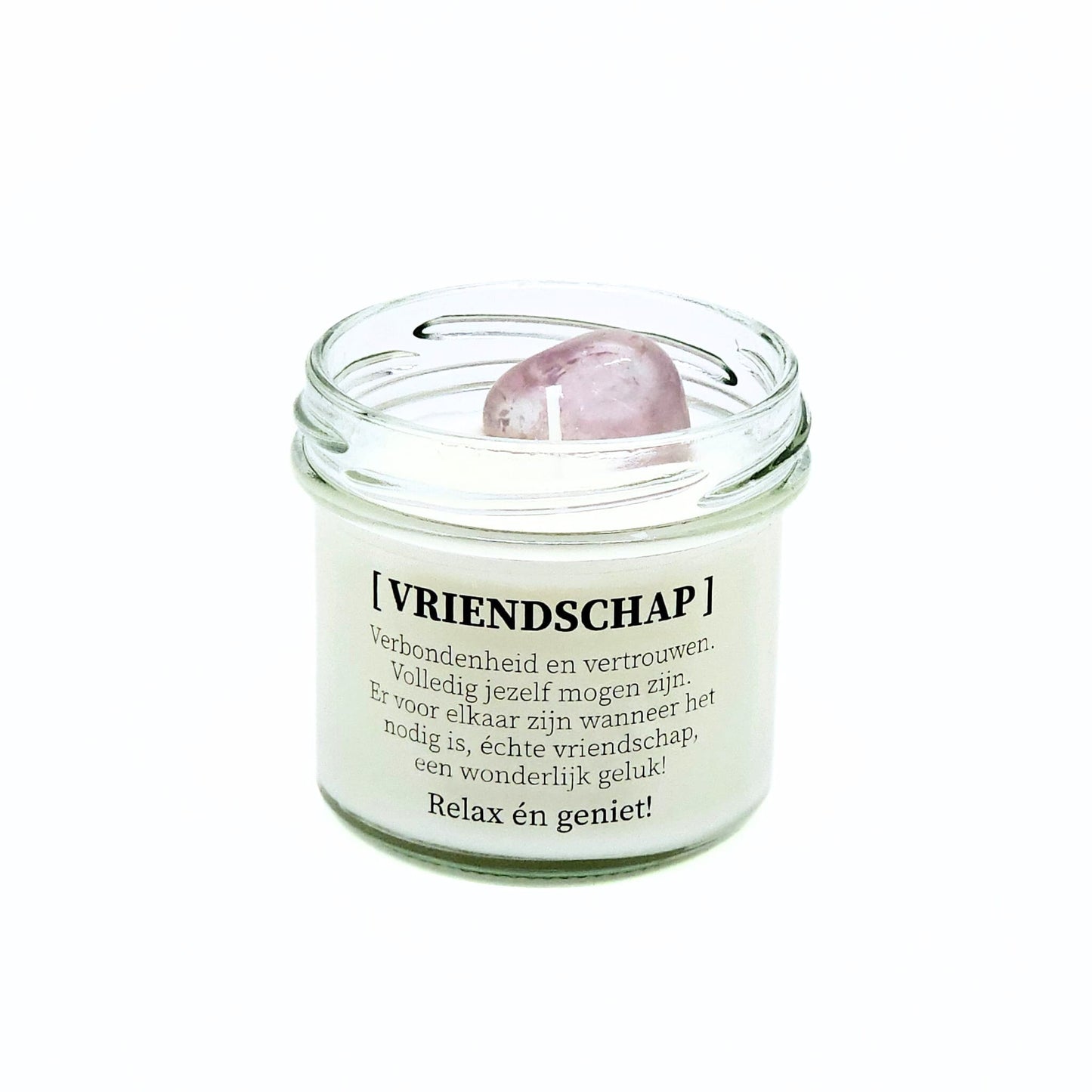 Geurkaars met edelstenen - Vriendschap