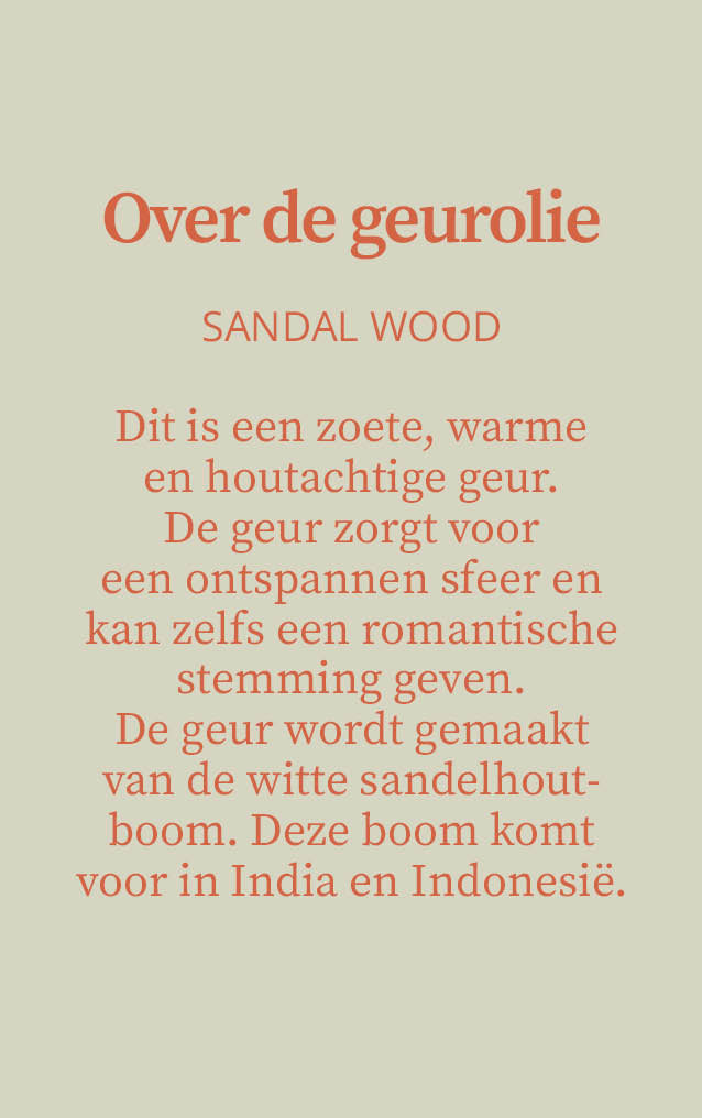 Geurkaars met edelstenen - Vriendschap