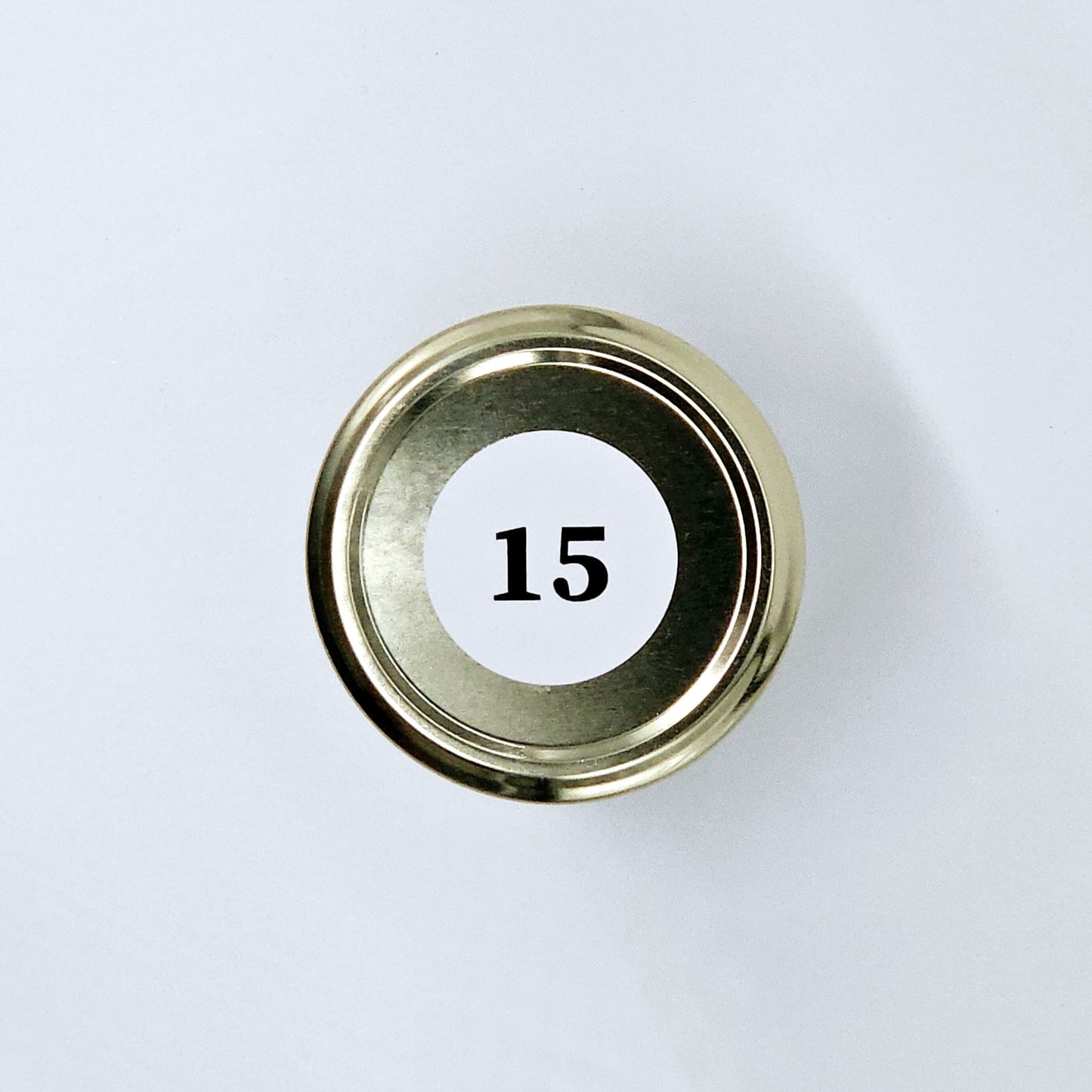 Candlelight-on - geurkaars met geboortebloem en geboortedatum - juli - o.b.v. sojawas en etherische oliën