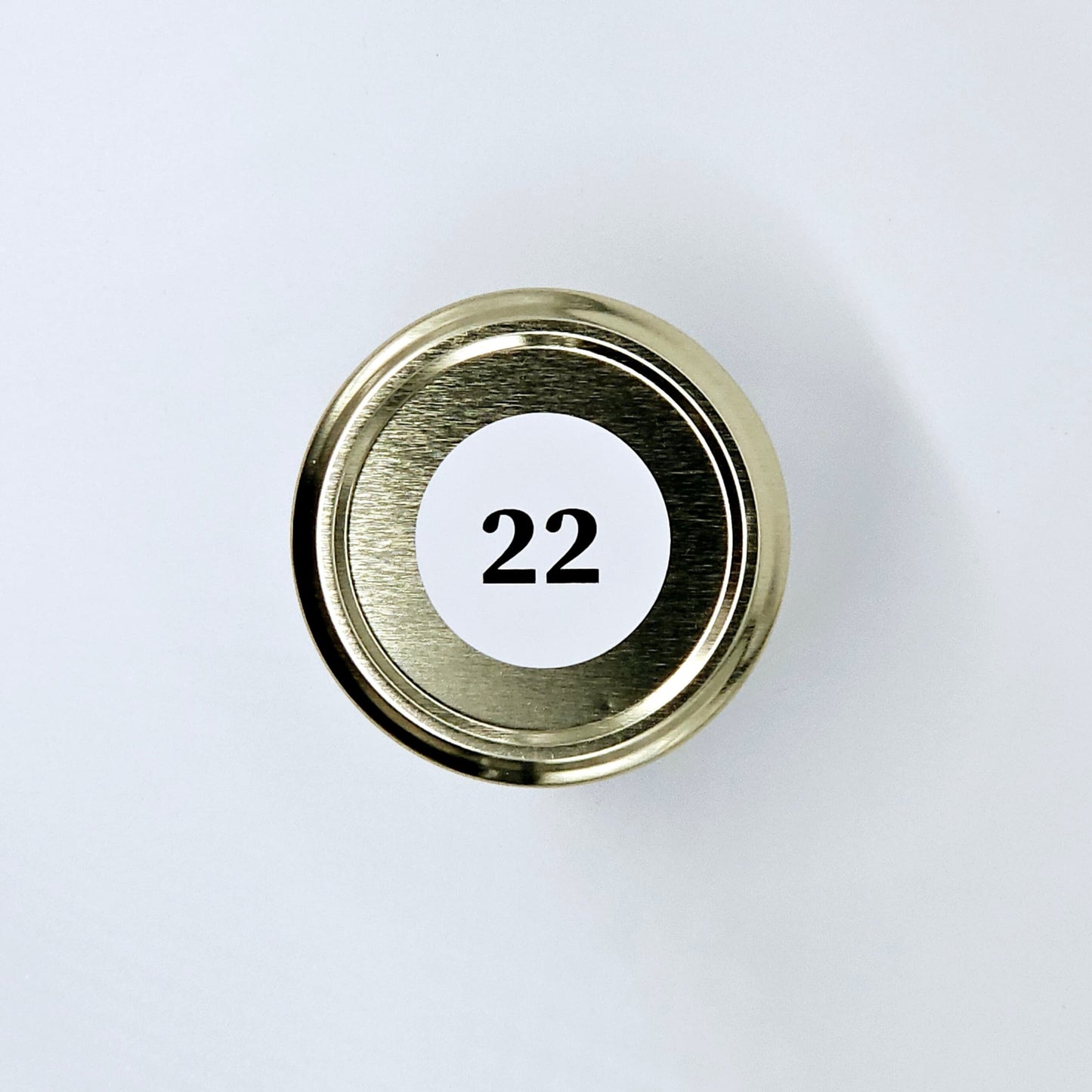 Candlelight-on - geurkaars met geboortebloem en geboortedatum - maart - o.b.v. sojawas en etherische oliën