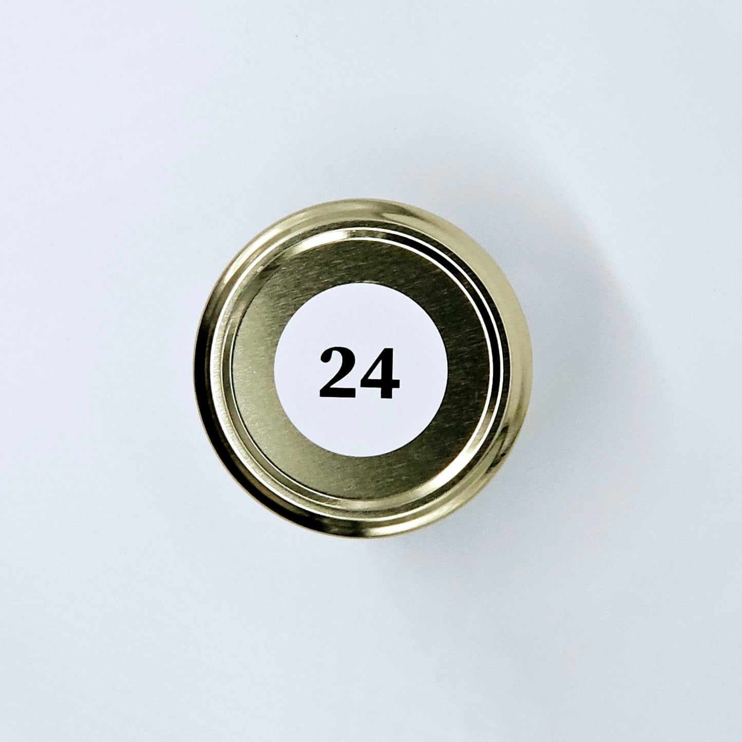 Candlelight-on - geurkaars met geboortebloem en geboortedatum - augustus - o.b.v. sojawas en etherische oliën