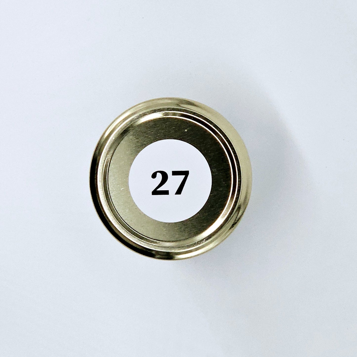 Candlelight-on - geurkaars met geboortebloem en geboortedatum - augustus - o.b.v. sojawas en etherische oliën