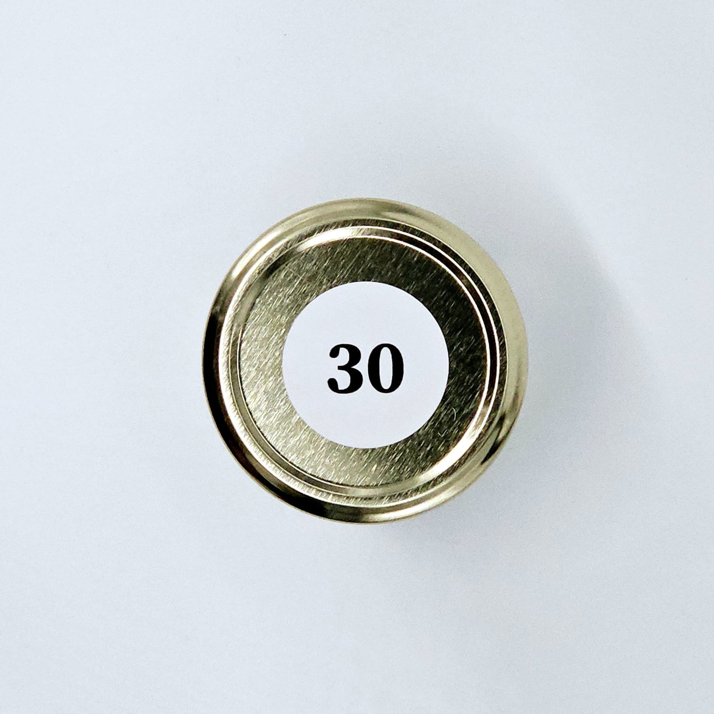 Candlelight-on - geurkaars met geboortebloem en geboortedatum - maart - o.b.v. sojawas en etherische oliën