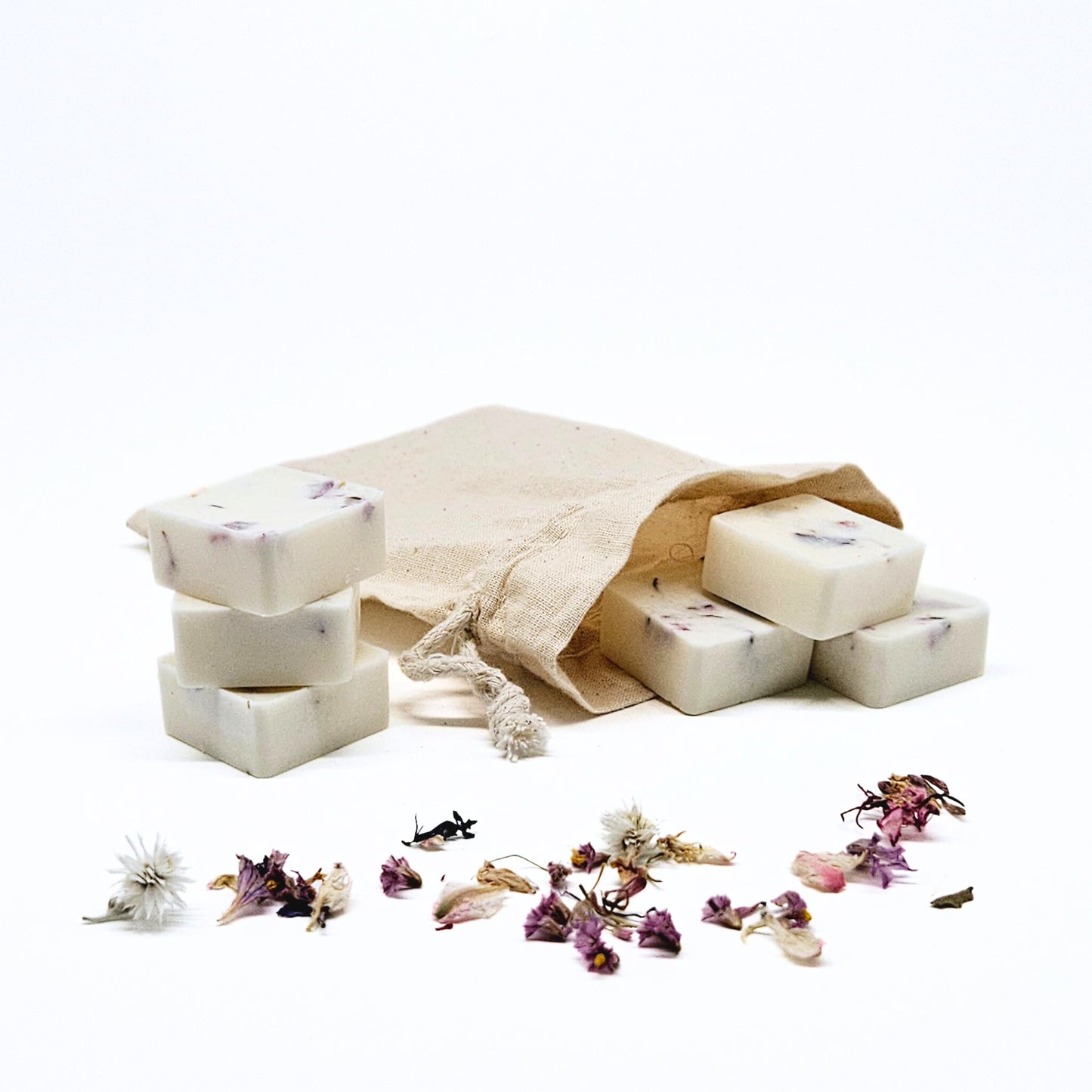 Waxmelts sojawas wild flowers - set van 6 stuks