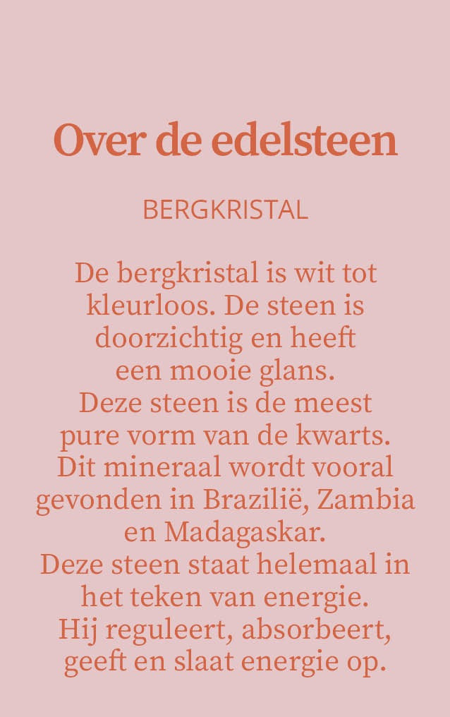 Candlelight-on edelstenen set in bewaarzakje leeuw