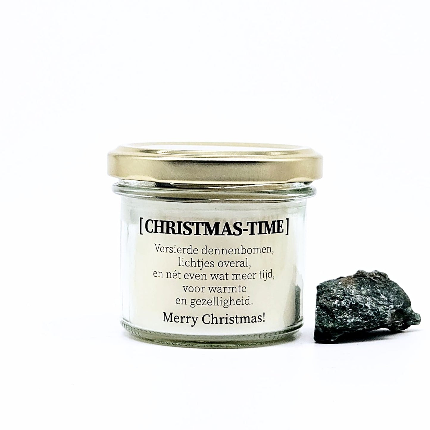Geurkaars met edelstenen - Kerst