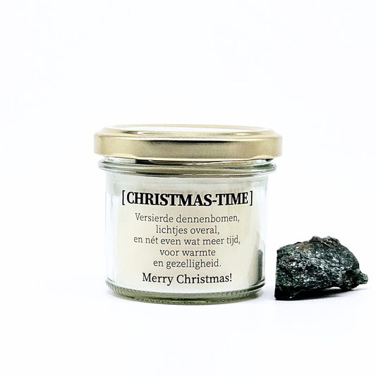 Geurkaars met edelstenen - Kerst