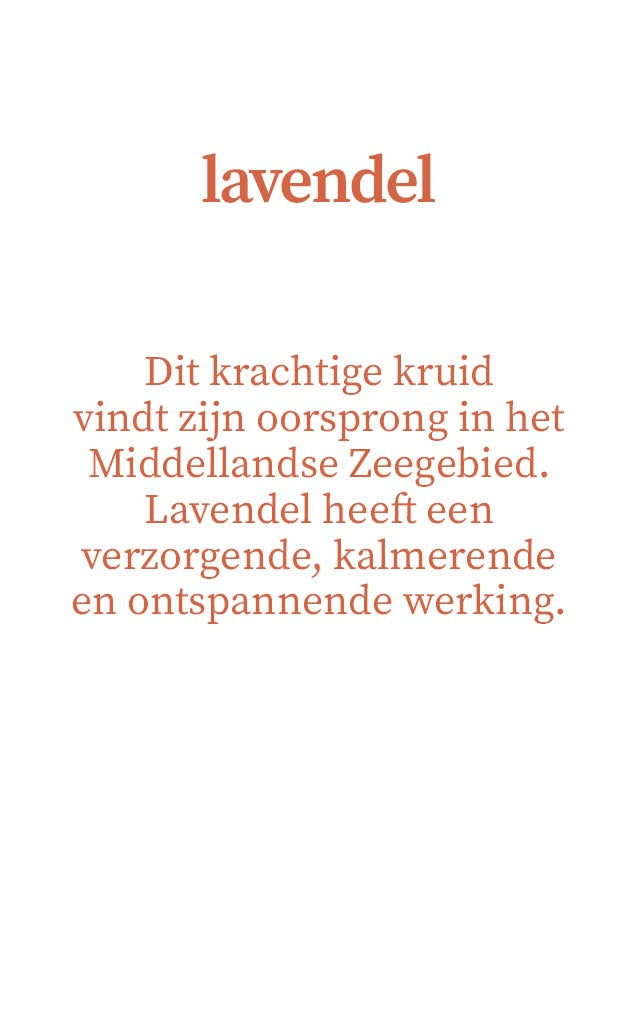 Geurkaars met droogbloemen - Lavendel