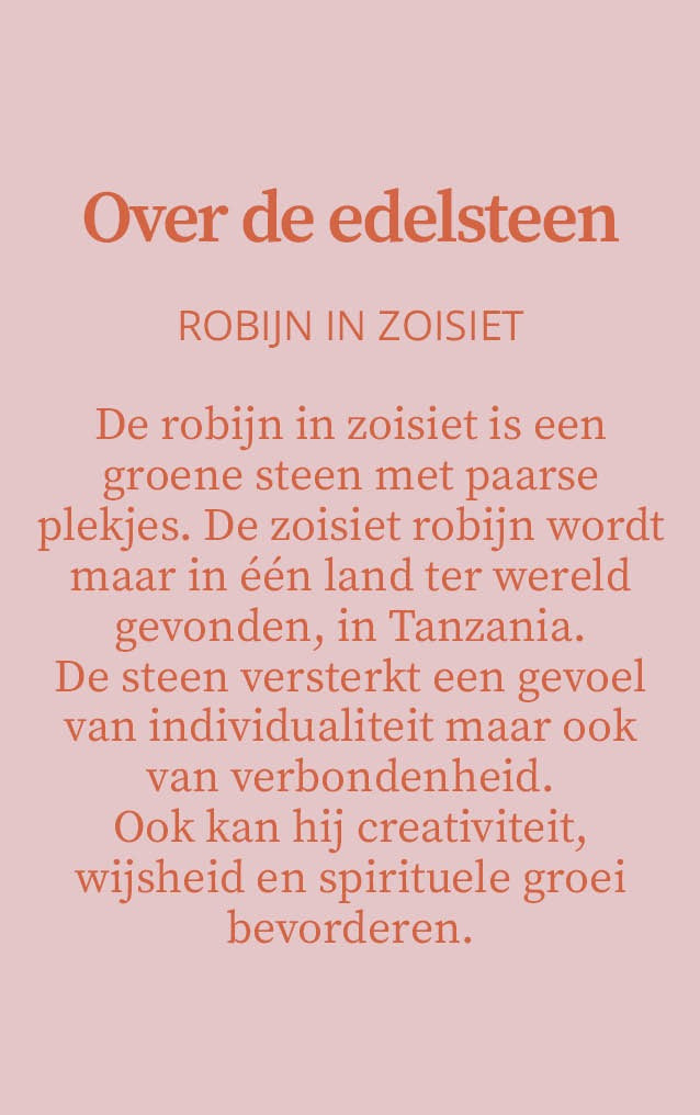 Candlelight-on edelstenen set in bewaarzakje ram