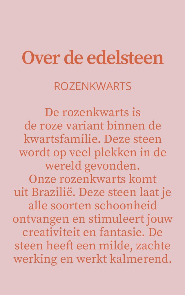 Candlelight-on edelstenen set in bewaarzakje liefde