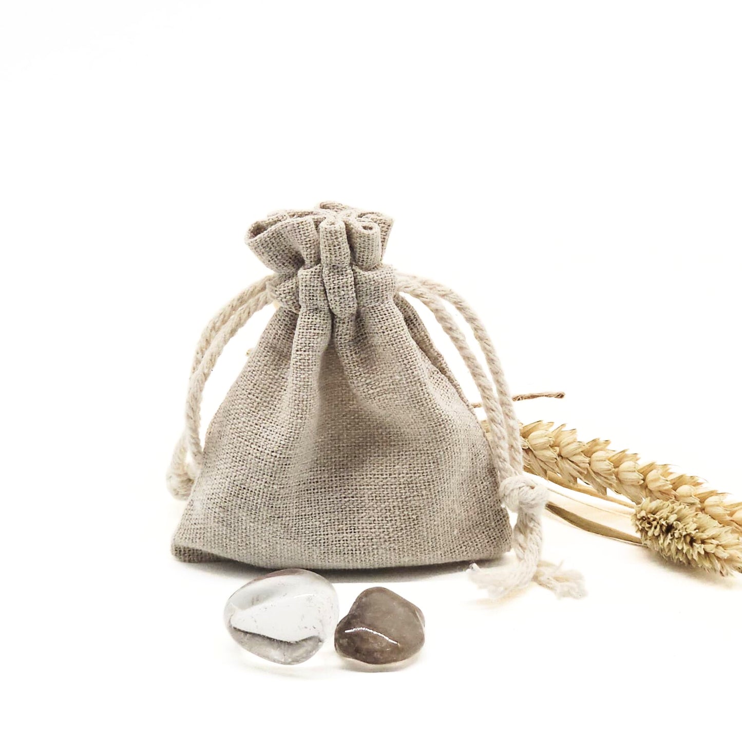 Candlelight-on edelstenen set in bewaarzakje steenbok