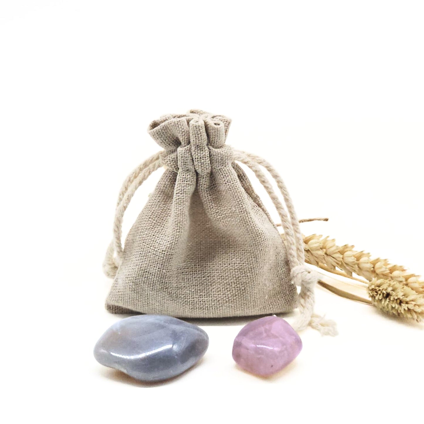 Candlelight-on edelstenen set in bewaarzakje vissen