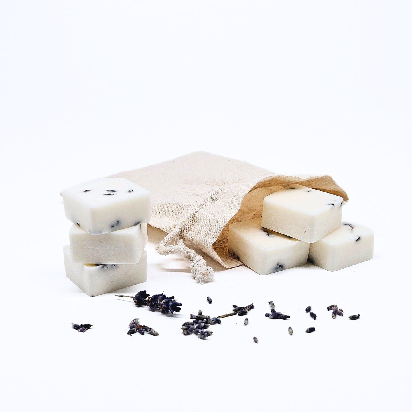 Waxmelts sojawas lavendel - set van 6 stuks